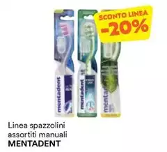 Mentadent - Linea Spazzolini Manuali