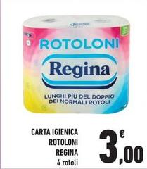 Regina - Carta Igienica Rotoloni Regina - Carta Igienica Rotoloni