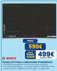 Bosch - Piano Cottura A Induzione Pvs833knc12