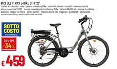 Shimano - Bici Elettrica E-bike City 26"