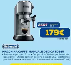 Dedica - Macchina Caffe' Manuale  Ec685