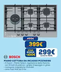 Bosch - Piano Cottura Da Incasso Pcs7a5190