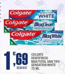 Colgate - Dentifricio Max/Total