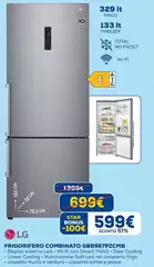 LG - Frigorifero Combinato GBB65672CMB LG - Frigorifero Combinato GBB65672CMB