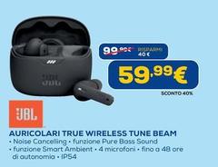 Jbl - Auricolari True Wireless Tune Beam Jbl - Auricolari True Wireless Tune Beam