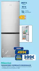 Hisense - Frigorifero Combinato Rb390n4ace Hisense - Frigorifero Combinato Rb390n4ace