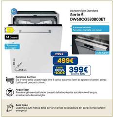 Samsung - Lavavajiglia Standard Serie 5 DW60CG530B00ET