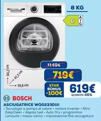 Bosch - Asciugatrice WQG233D11i