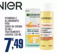 Garnier - Vitamina C Illuminante Viso Siero In Crema Trattamento Liquido