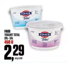 Fage - Yogurt Total