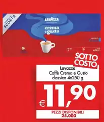 Lavazza - Caffè Crema E Gusto Classico Lavazza - Caffè Crema E Gusto Classico