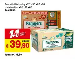Pampers - Pannolini Baby-Dry O Mutandino Pampers - Pannolini Baby-Dry O Mutandino