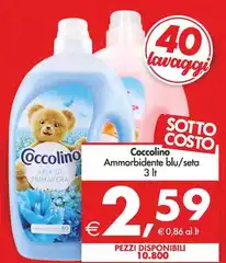 Coccolino - Ammorbidente Blu/Seta