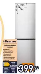 Hisense - Frigorifero Combinato FCN300ACE