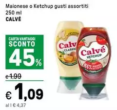 Calvè - Maionese O Ketchup