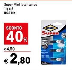 Bostik - Super Mini Istantaneo