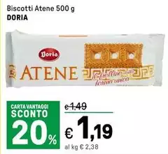 Doria - Biscotti Atene