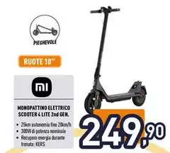 Xiaomi - Monopattino Elettrico Scooter 4 Lite 2nd Gen.