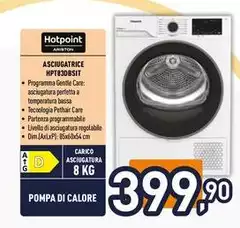 Hotpoint - Asciugatrice Hpt830b8sit