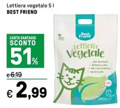 Best Friend - Lettiera Vegetale