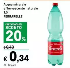 Ferrarelle - Acqua Minerale Effervescente Naturale