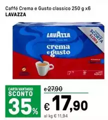 Lavazza - Caffé Crema E Gusto Classico