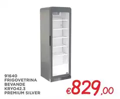Frigovetrina Bevande KRY042.3 Premium Silver