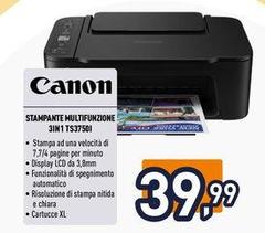 Canon - Stampante Multifunzione 31m 1 TS37501