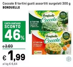 Bonduelle - Coccole 8 Tortini Surgelati