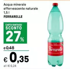 Ferrarelle - Acqua Minerale Effervescente Naturale