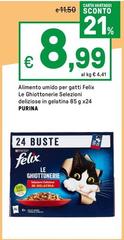 Purina - Alimento Umido Per Gatti Felix Le Ghiottonerie Selezioni