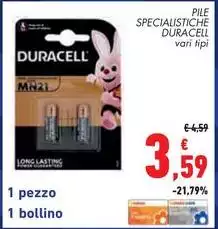 Duracell - Pile Specialistiche