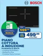 Bosch - Piano Cottura A Induzione PVS83KHC12 80CM