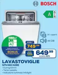 Bosch - Lavastoviglie SMV4ECX8E
