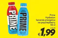 Prime - Hydration Bevanda Energetica Ice Pop/Raspberry