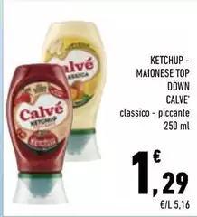Calvè - Ketchup Maionese Top Down