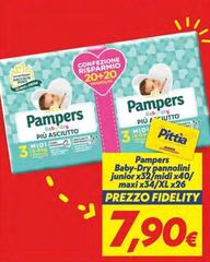 Pampers - Baby-Dry Pannolini Junior