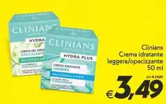 Clinians - Crema Idratante Leggera/opacizzante Clinians - Crema Idratante Leggera/opacizzante