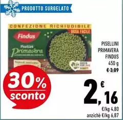Findus - Pisellini Primavera