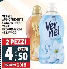 Vernel - Ammorbidente Concentrato