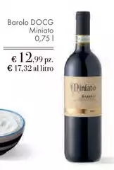 Miniato - Barolo DOCG Miniato - Barolo DOCG