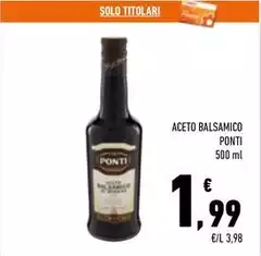 Ponti - Aceto Balsamico