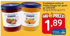 Zuegg - Confetture Extra Di Frutta