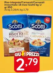 Scotti - Riso integrale/Carnaroli/Carnaroli Invecchiato 