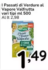 Valfrutta - I Passati Di Verdure Al Vapore