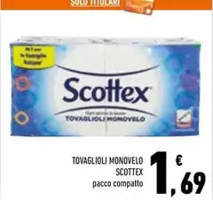 Scottex - Tovaglioli Monovelo