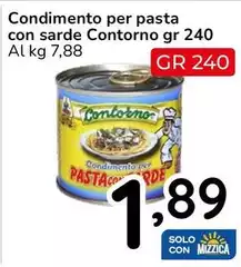 Contorno - Condimento Per Pasta Con Sarde