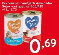 Selex - Bocconi Per Cani/Gatti Amico Mio Selex - Bocconi Per Cani/Gatti Amico Mio