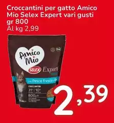 Selex - Croccantini Per Gatto Amico Mio Expert Selex - Croccantini Per Gatto Amico Mio Expert