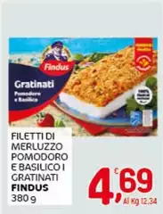 Findus - Filetti Di Merluzzo Pomodoro E Basilico I Gratinati Findus - Filetti Di Merluzzo Pomodoro E Basilico I Gratinati
